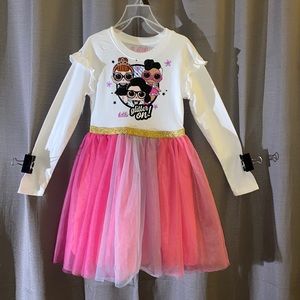 L.O.L surprise spring dress Sz:6/6x for a girl